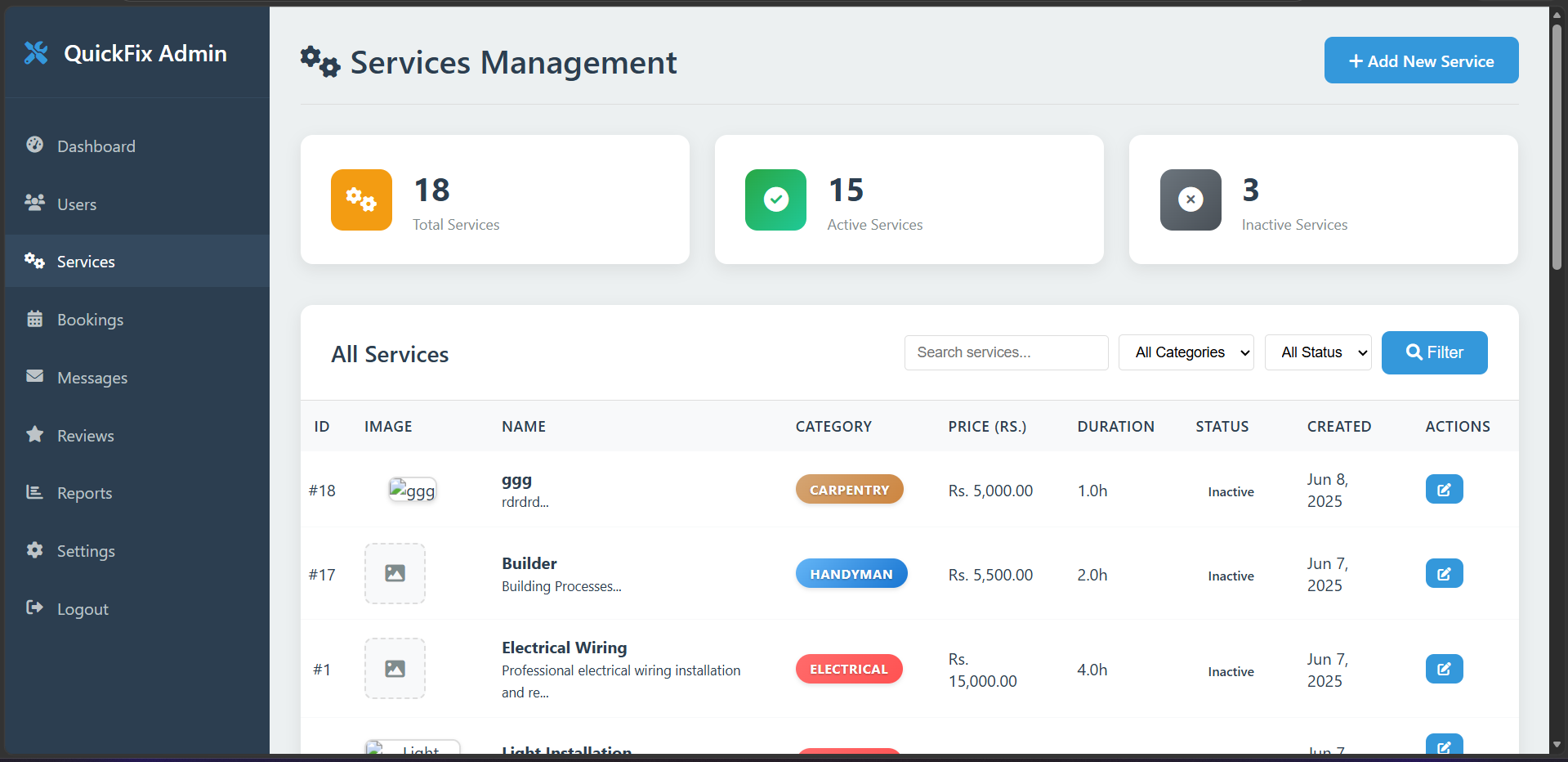 QuickFix Hub — Home Services Booking Platform screenshot 16