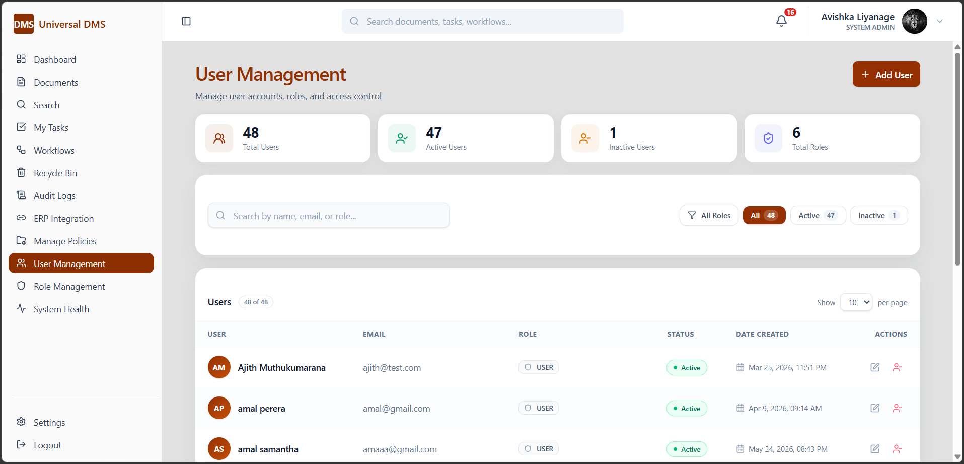 Universal DMS for ERP Integration screenshot 12