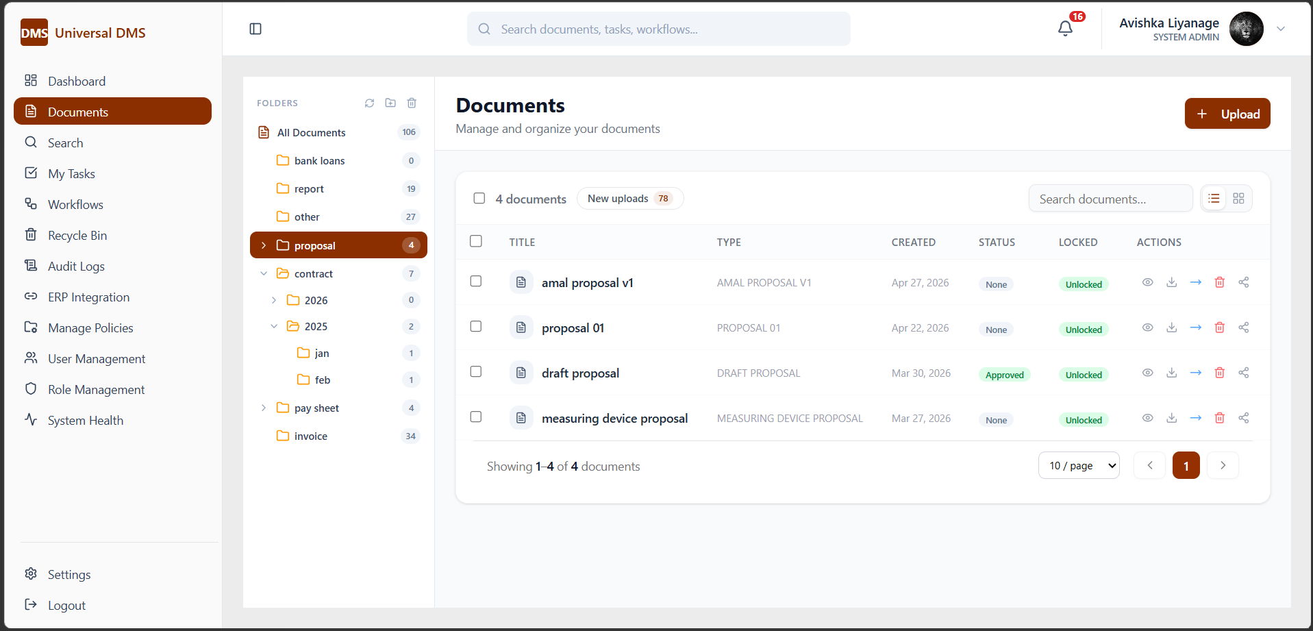 Universal DMS for ERP Integration screenshot 3